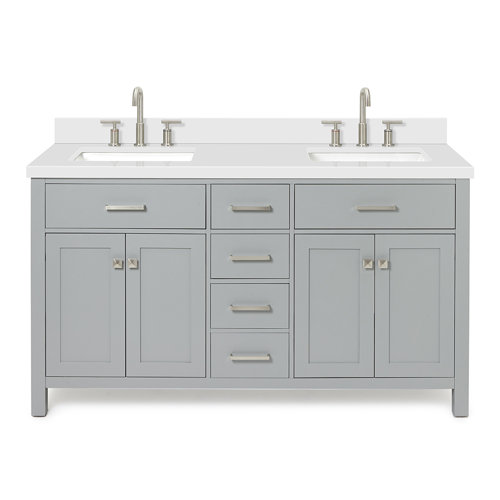 Wayfair 60 Inch White Double Vanities You'll Love in 2024